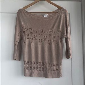 Off the shoulder boutique sweater